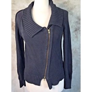 J Crew Moto Cardigan Sweater